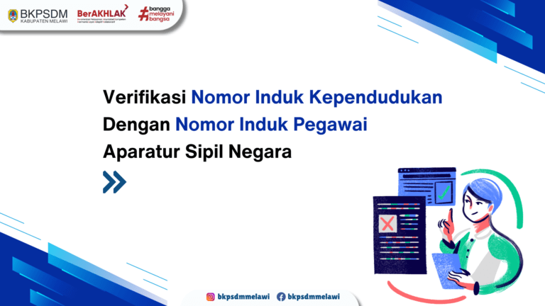Verifikasi NIP dengan NIK ASN