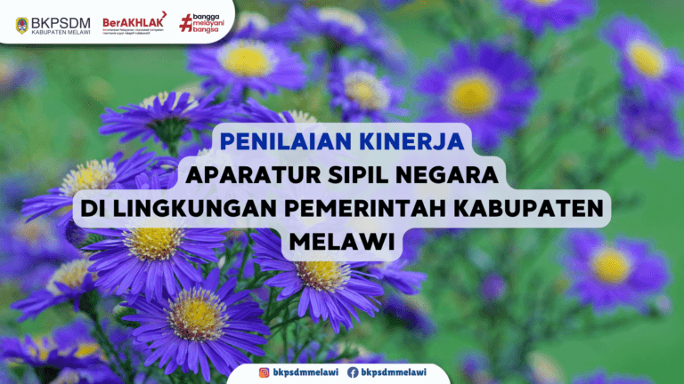Surat Edaran Penilaian Kinerja ASN di Lingkungan Pemerintah Kabupaten Melawi